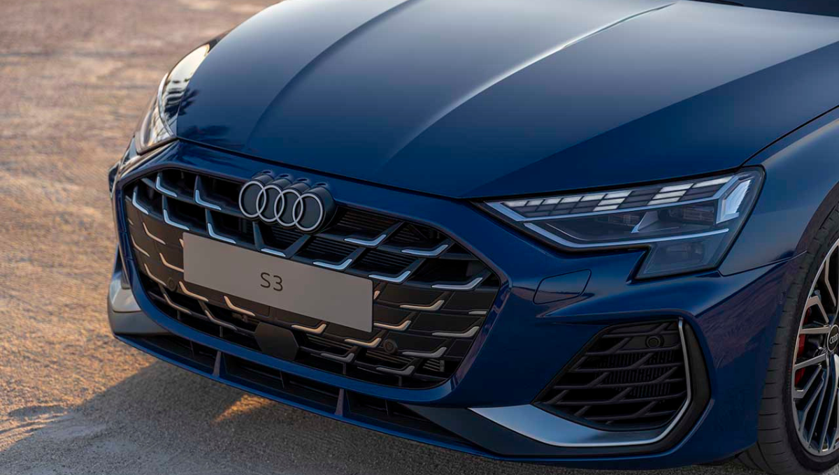 Así es el S3, el auto más deportivo de Audi: 300 CV de potencia y un diseño increíble.