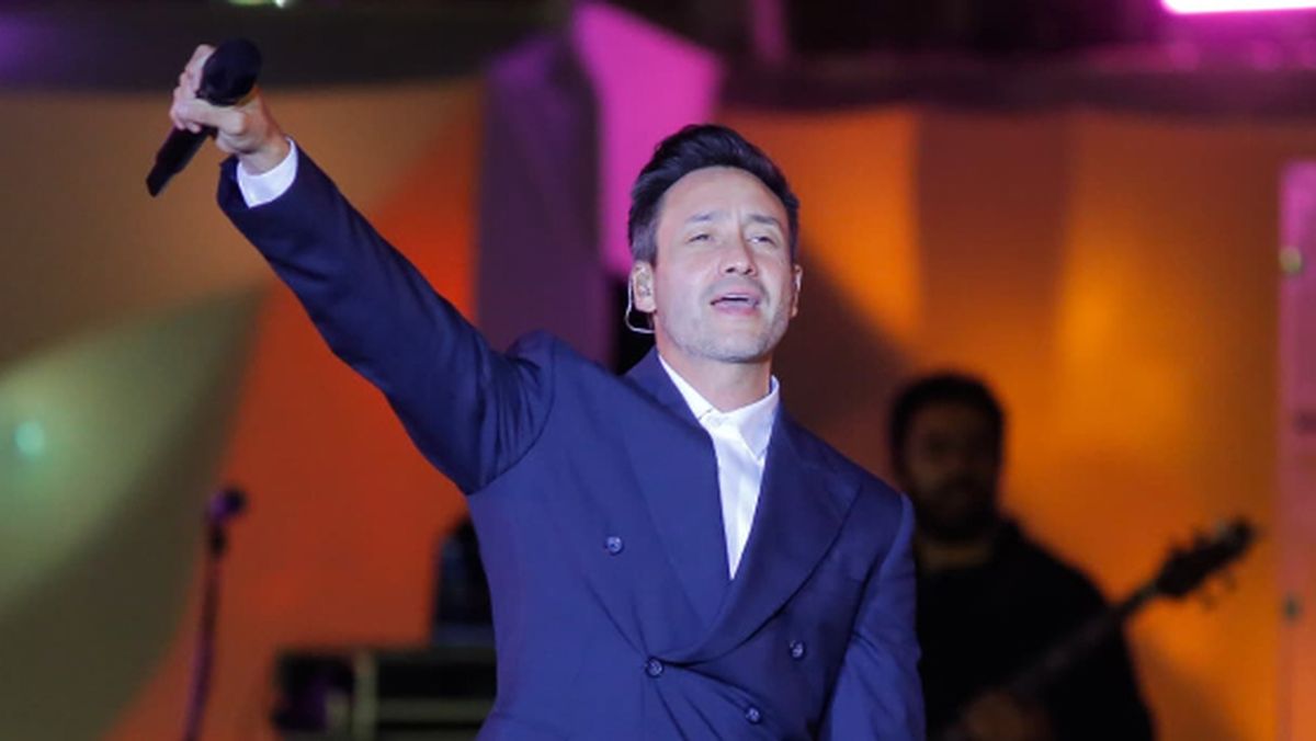 Luciano Pereyra cerró el Acto Central de la Vendimia con un concierto lleno de hits