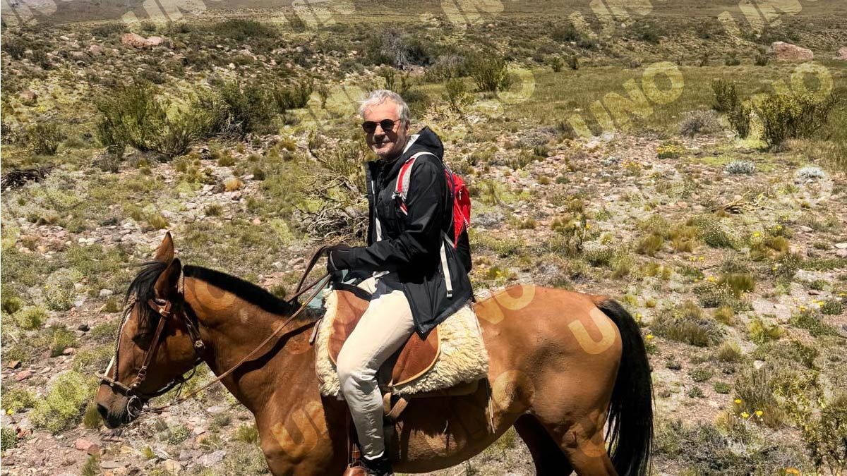 Martín Varsavsky en su campo en San Carlos, Mendoza. Martín Varsavsky en su campo en San Carlos, Mendoza.