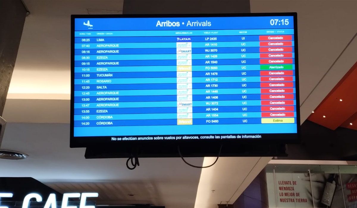 Tras el anuncio del paro piden que se reprogramen los vuelos que estaban previstos para este miércoles.