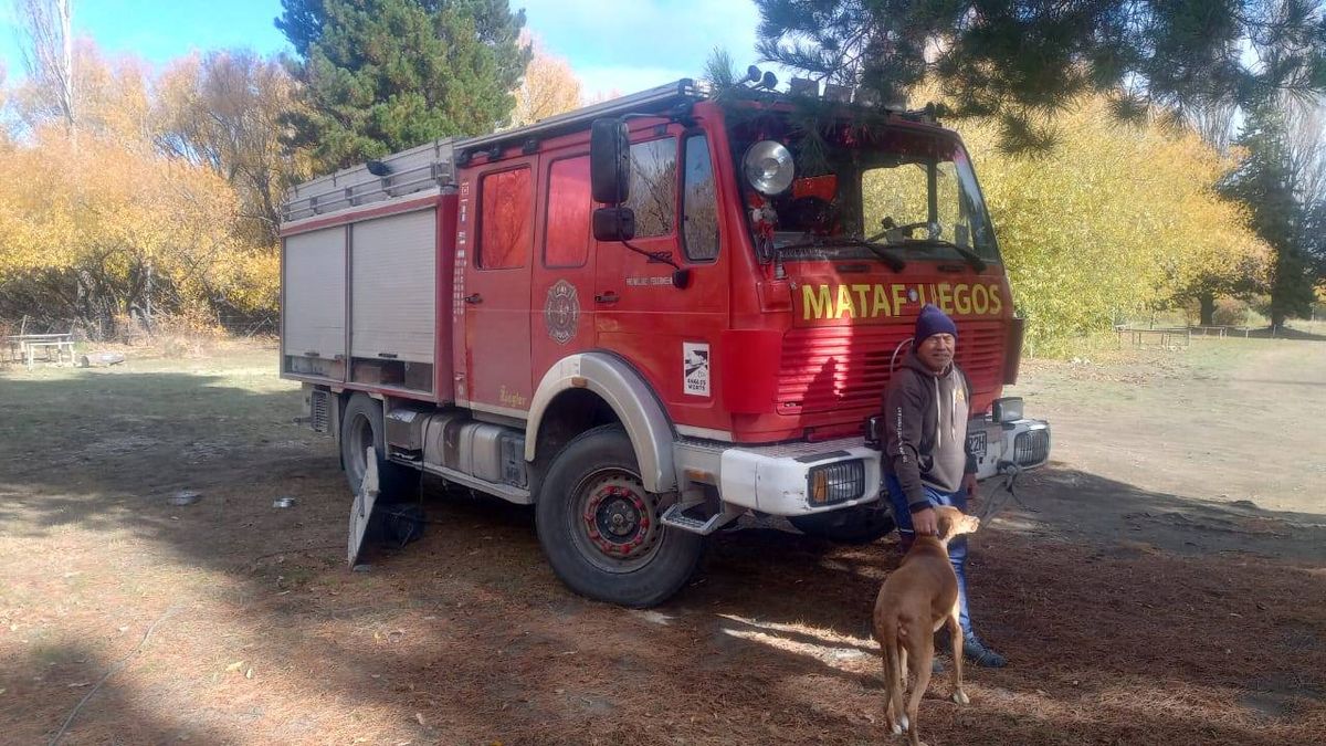 La felicidad de encarar la ruta contra viento y marea junto a Chip.