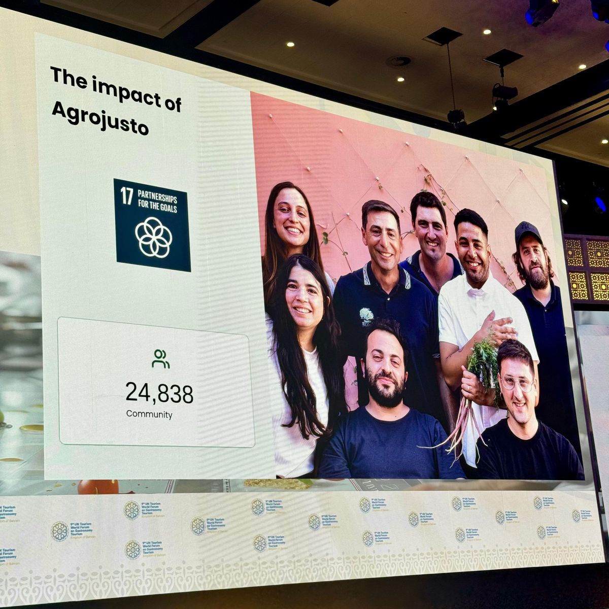 El proyecto mendocino Gastronomía 3.0 de la startup Agrojusto ganó el primer premio en el Foro Mundial de Turismo Gastronómico de la ONU que se desarrolló en Medio Oriente hace unas semanas. El proyecto mendocino Gastronomía 3.0 de la startup Agrojusto ganó el primer premio en el Foro Mundial de Turismo Gastronómico de la ONU que se desarrolló en Medio Oriente hace unas semanas.