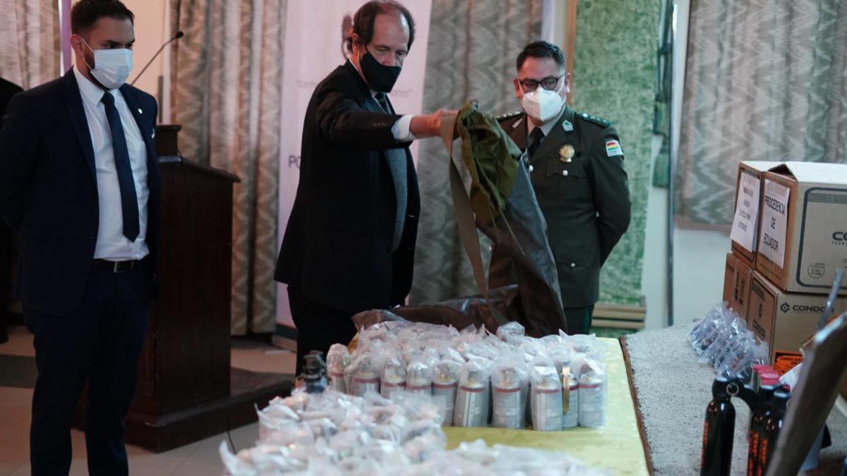 Envío de armas a Bolivia: Sabina Frederic dijo que hubo contrabando agravado