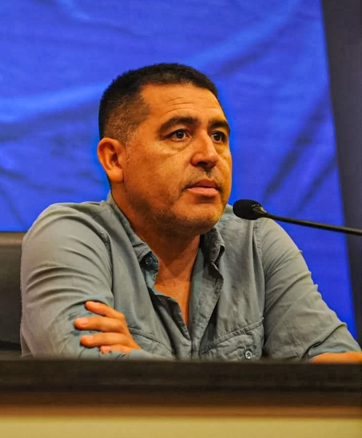 Riquelme le quitó importancia a la eliminación de Boca. Riquelme le quitó importancia a la eliminación de Boca.