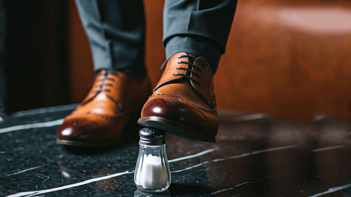 ¿Qué siginifica poner sal en el zapato izquierdo?