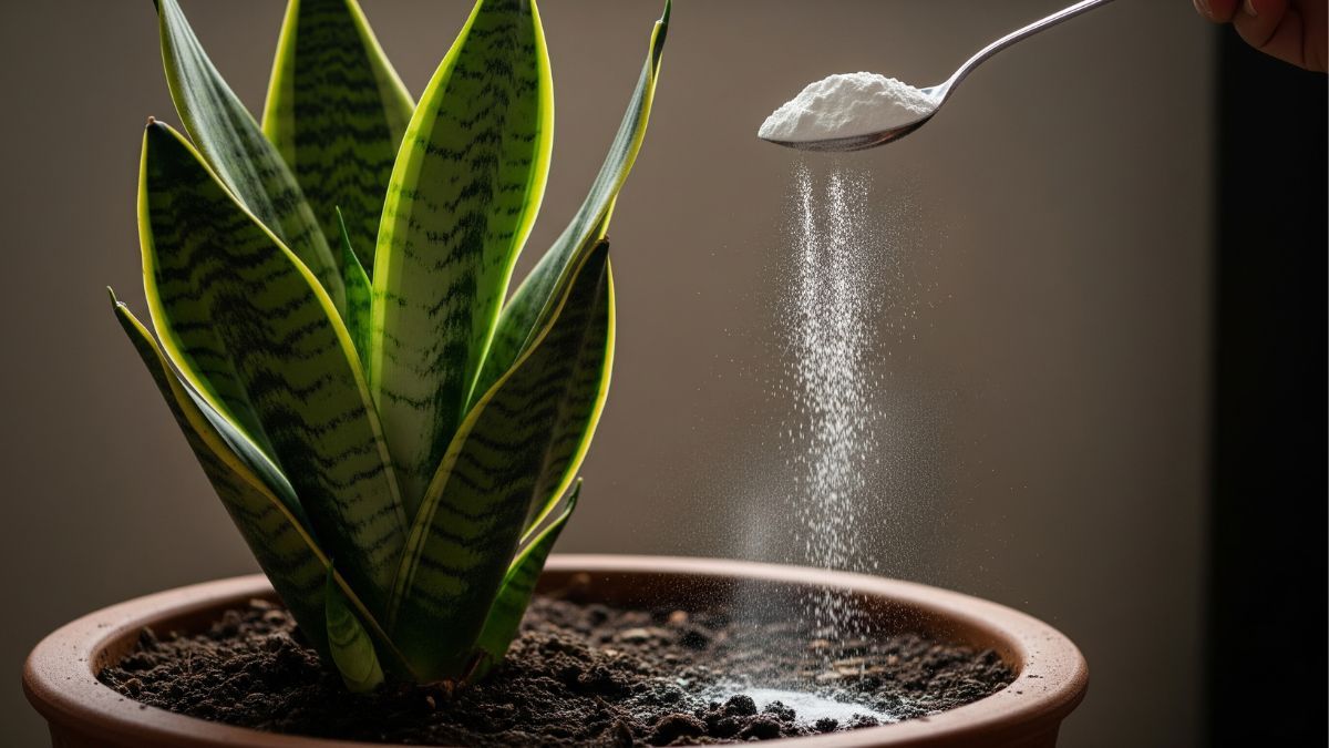 Este ingrediente de cocina incidirá en el crecimiento de tu sansevieria.