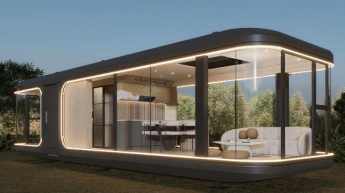 Las casas cápsula son versátiles se pueden instalar en dos o tres horas. Las casas cápsula son versátiles se pueden instalar en dos o tres horas.