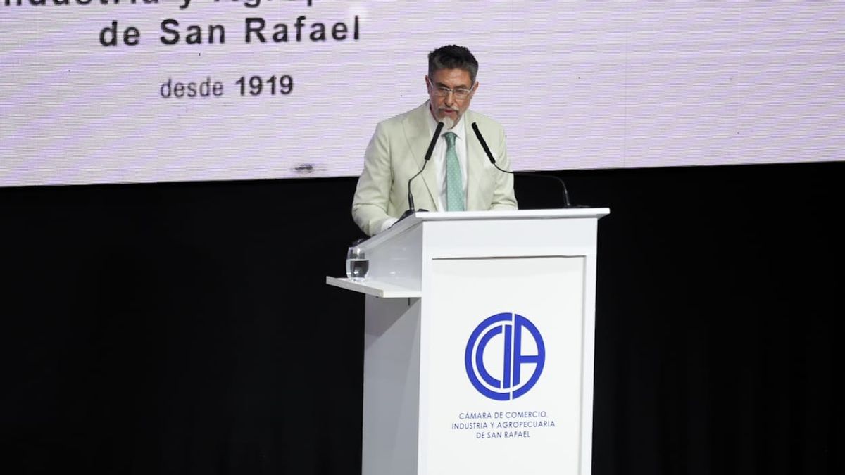 Gabriel Brega abrió el evento que contó con la presencia de Javier Milei. Gabriel Brega abrió el evento que contó con la presencia de Javier Milei.