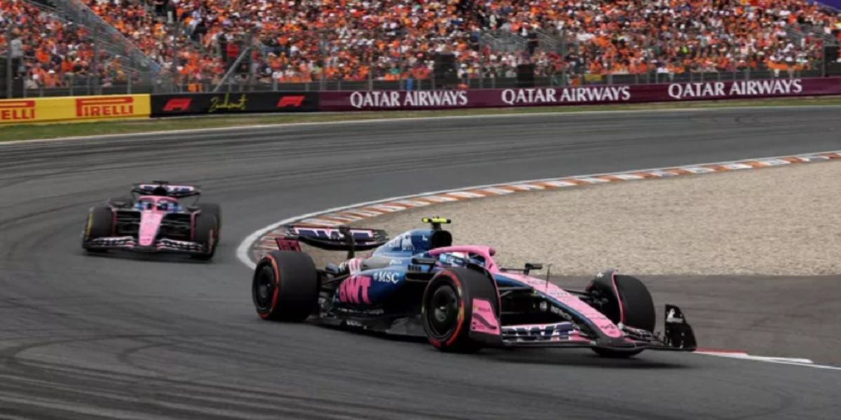 Los pilotos de Alpine fueron protagonistas en Países Bajos.