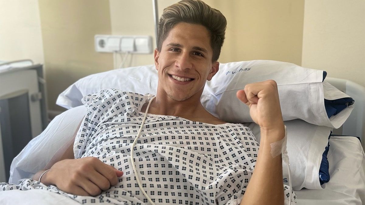 Giuliano Simeone fue operado.