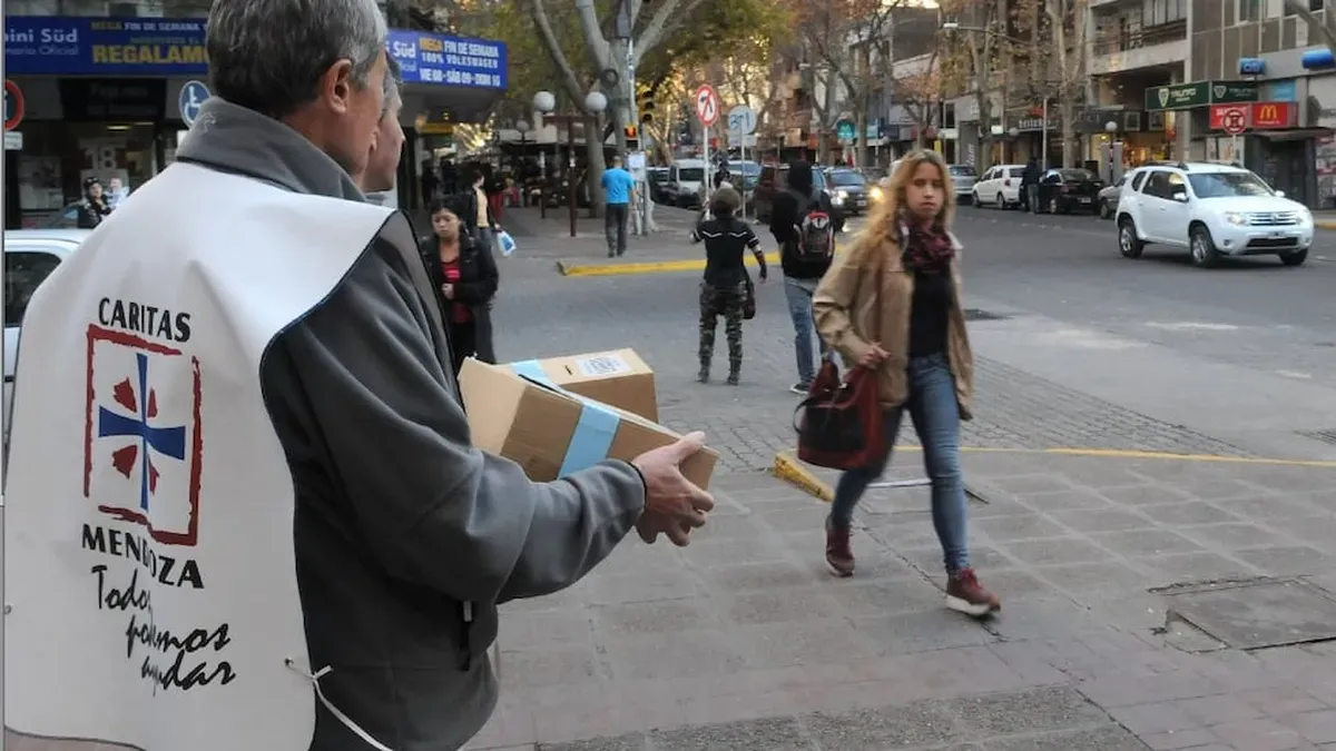 Preocupación en Cáritas Mendoza por la escasez de alimentos y la demanda social Preocupación en Cáritas Mendoza por la escasez de alimentos y la demanda social