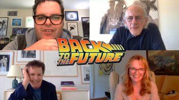 Se reunió el elenco de Volver al futuro y bromeó con los argumentos para una cuarta película de la saga