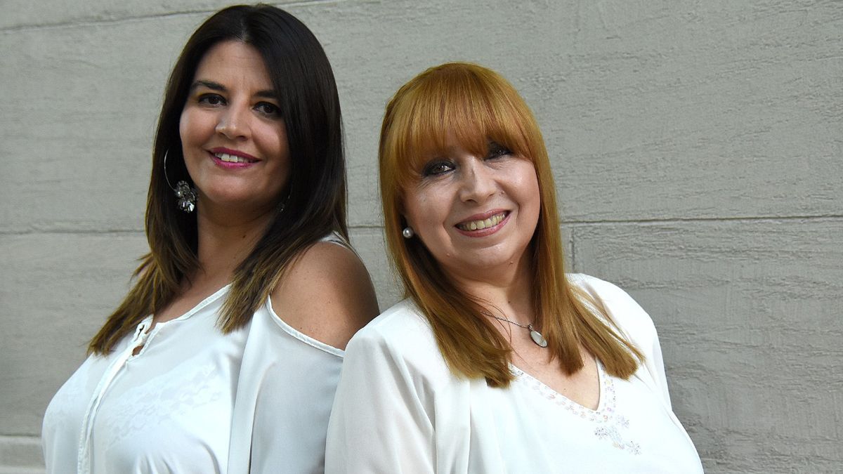Fabiana Cacace y Susana Jerez.
