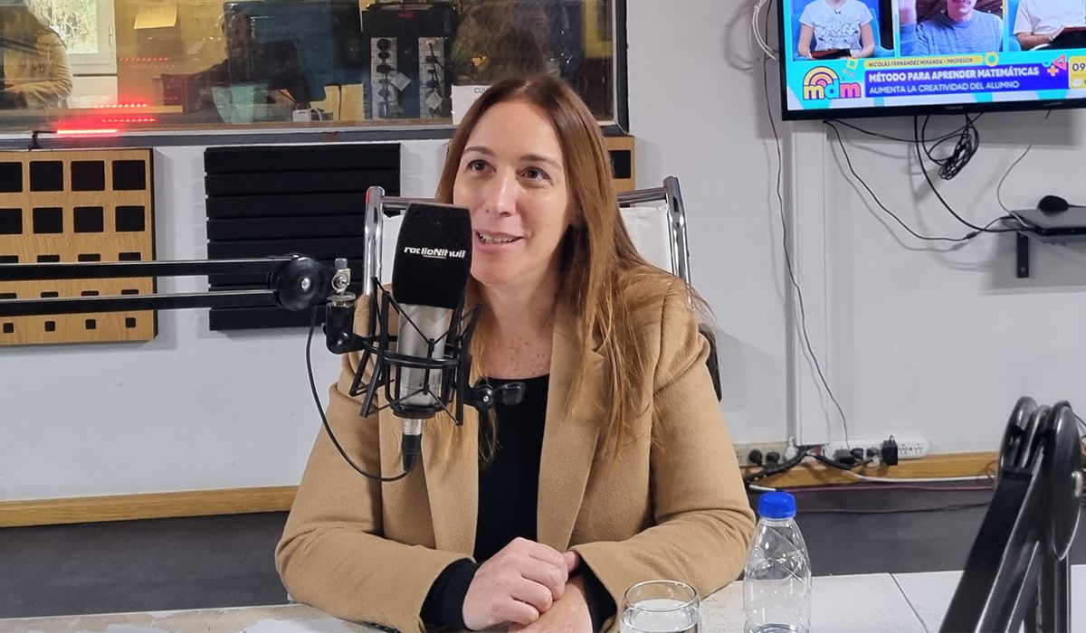 María Eugenia Vidal en una visita a Mendoza. María Eugenia Vidal en una visita a Mendoza.