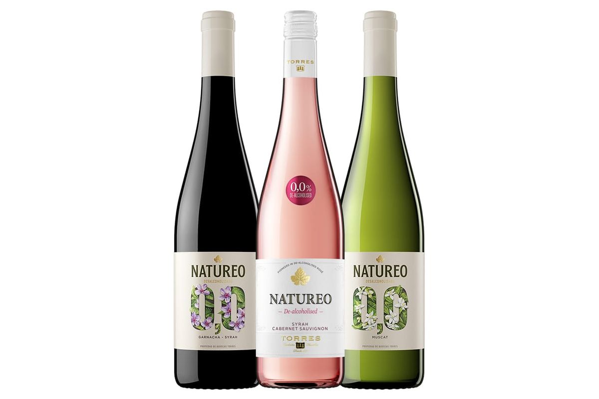 Los vinos Natureo, que se venden en España, no tienen alcohol.