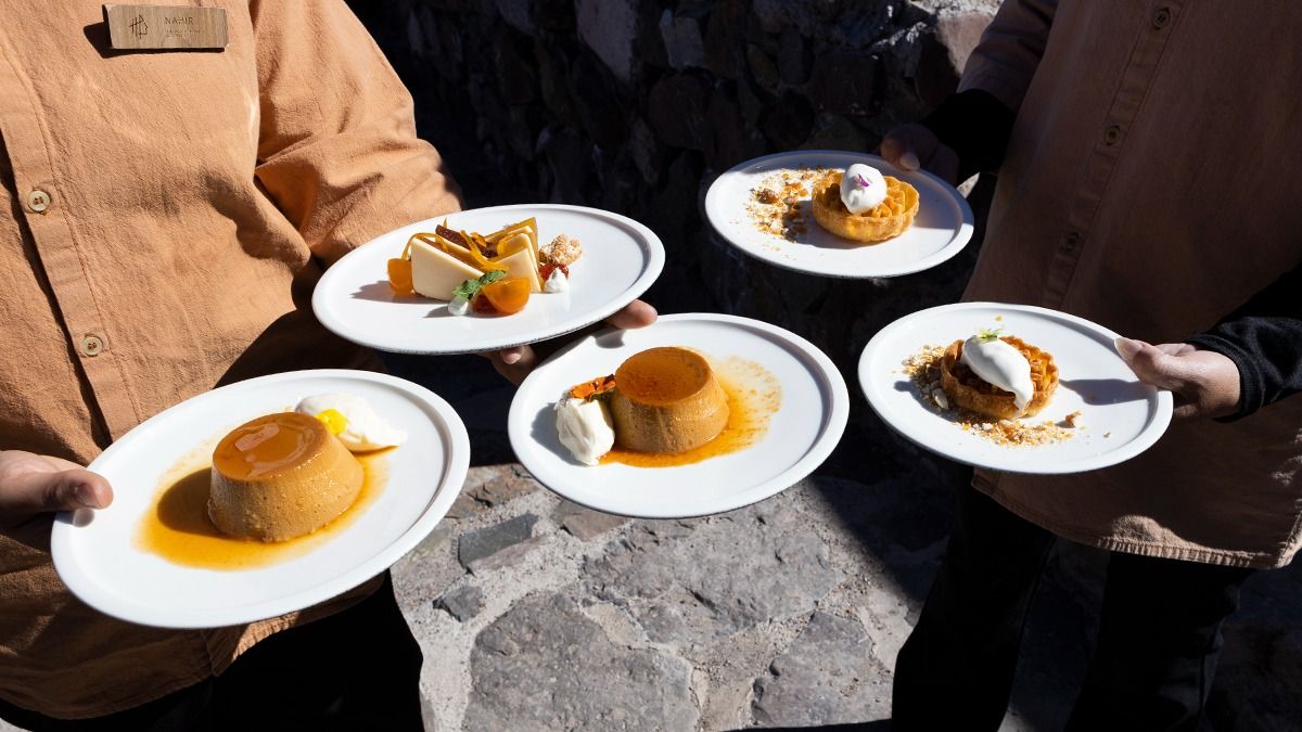 Los postres que sellaron el almuerzo. Más tarde vendría la pastelería. Los postres que sellaron el almuerzo. Más tarde vendría la pastelería.