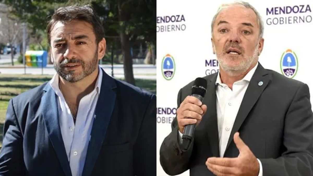 El intendente de La Paz, Fernando Ubieta (PJ); y Humberto Mingorance, presidente de Aysam, dieron dos visiones sobre el agua en ese departamento.