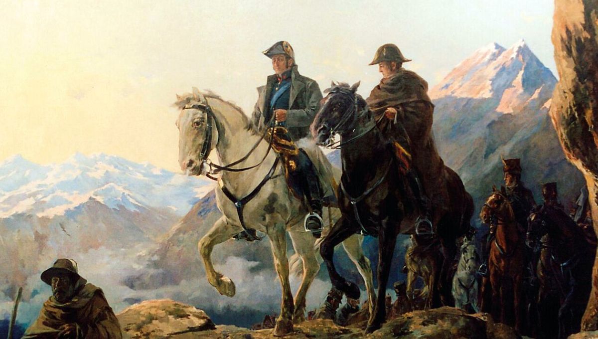¿Cuántos días tardó San Martín en cruzar los Andes?