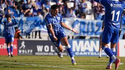 Godoy Cruz venció a Racing de Córdoba en el Feliciano Gambarte. Foto: Axel Lloret/Diario UNO.&nbsp;