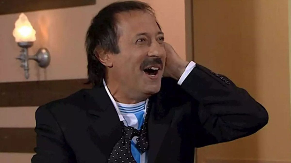 El actor argentino Guillermo Francella es un reconocido hincha de Racing.