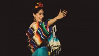Agustina Capello en la piel de Frida Kahlo