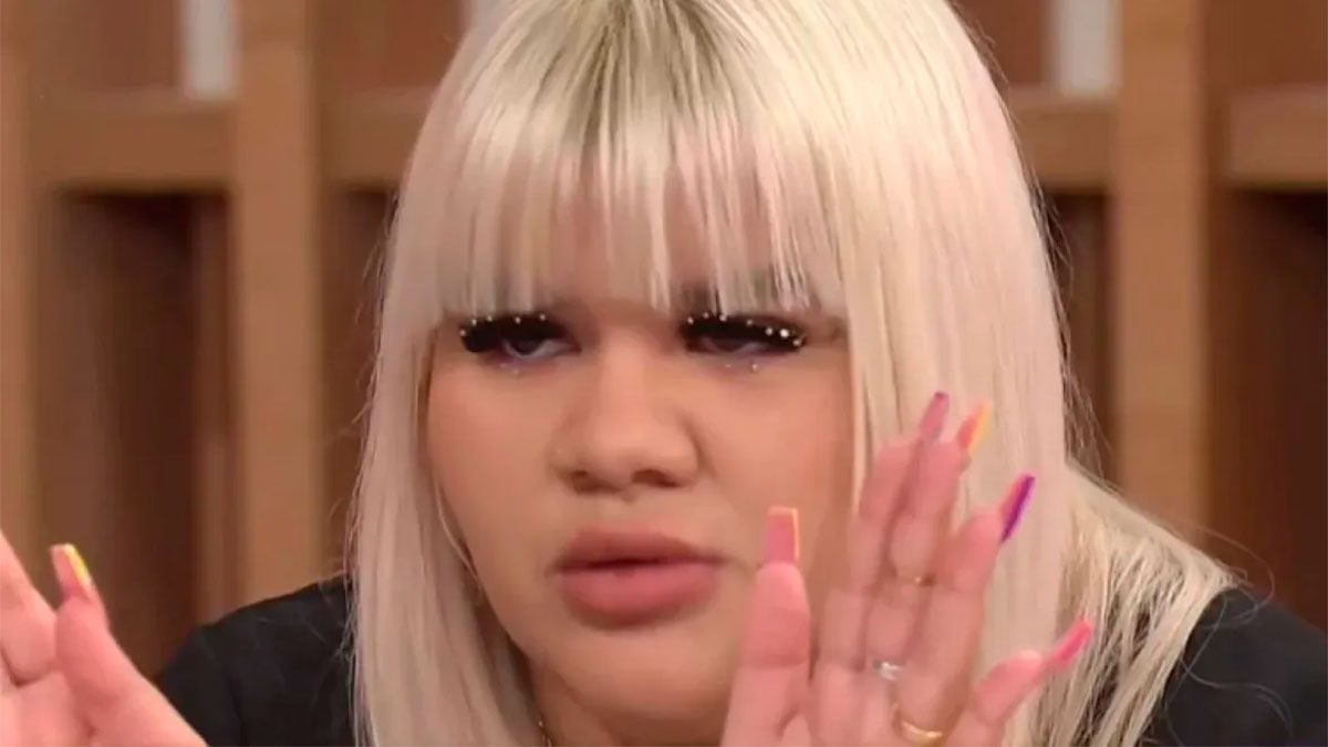 La angustia de Morena Ria en Navidad.