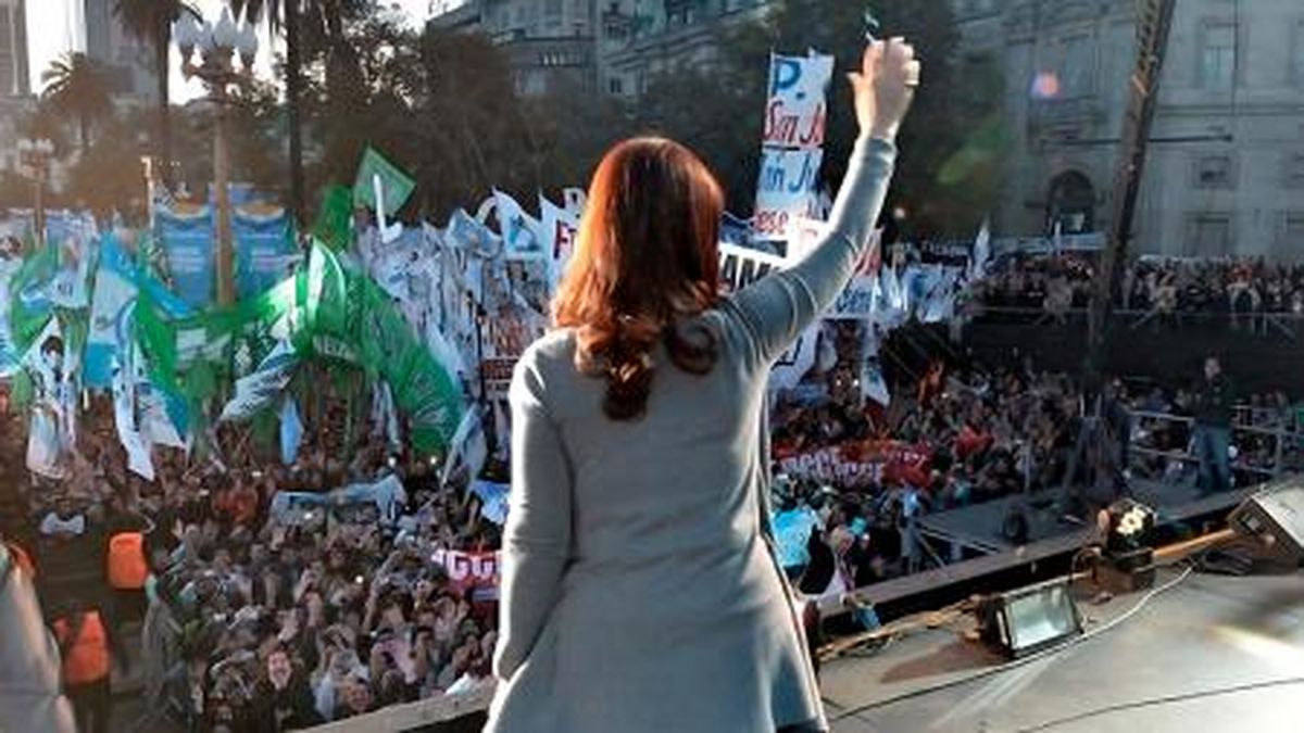 Este jueves a la tarde será el acto de Cristina Kirchner en Plaza de Mayo.