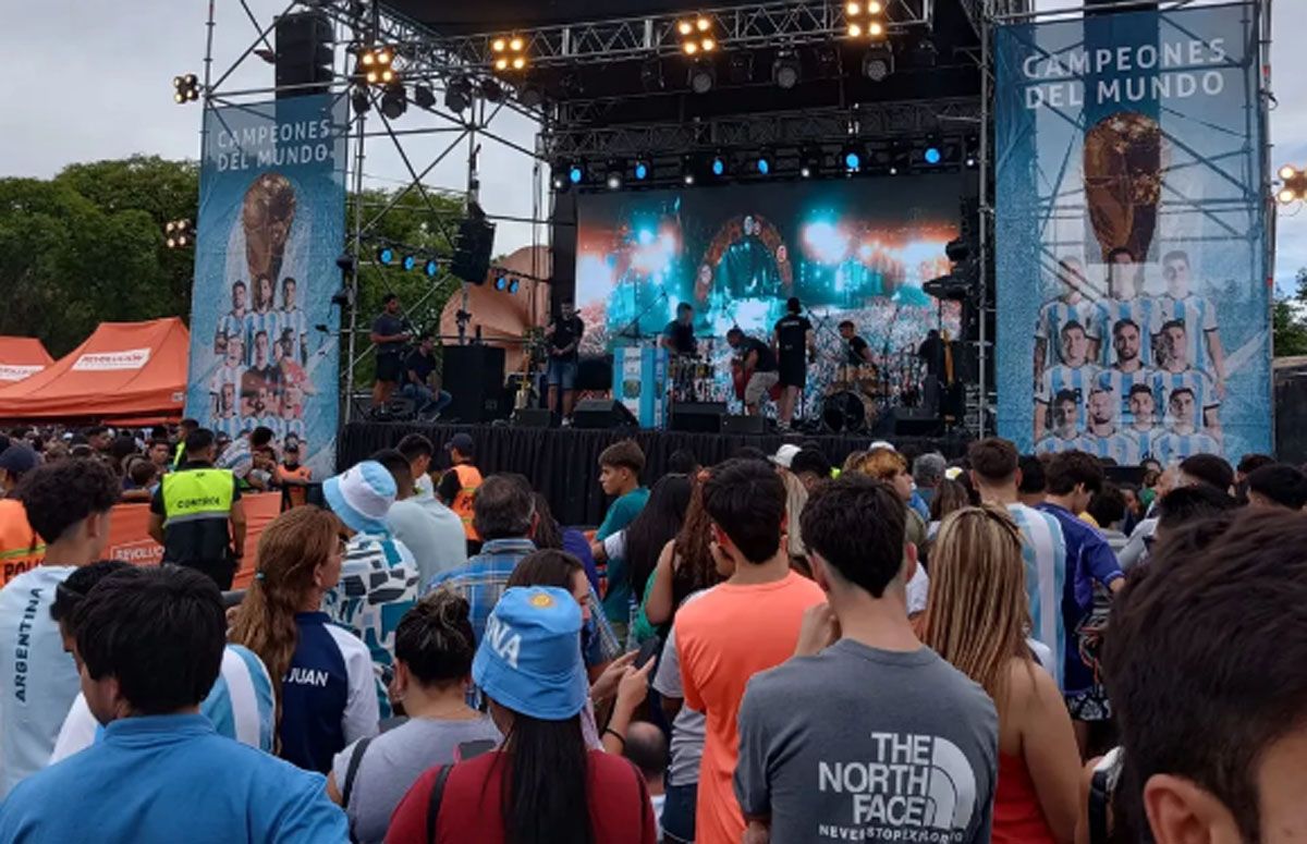 San Juan fue una fiesta con la Copa del Mundo