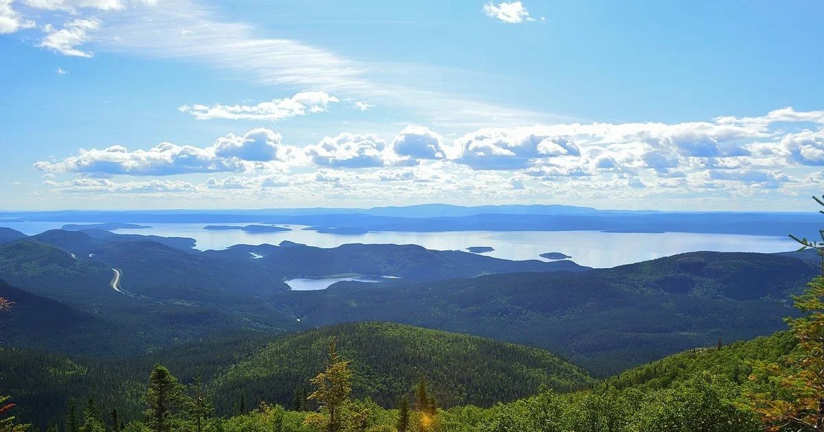 El lago Manicouagan es una maravilla de la naturaleza. Imagen The Canadian Encyclopedia. El lago Manicouagan es una maravilla de la naturaleza. Imagen The Canadian Encyclopedia.