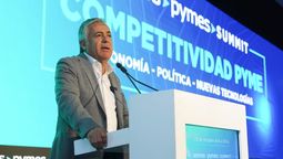 Alfredo Cornejo en el Somos Pymes Summit este jueves. Alfredo Cornejo en el Somos Pymes Summit este jueves.