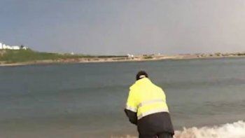 Video: le cayó un rayo al lado y lo pudo contar