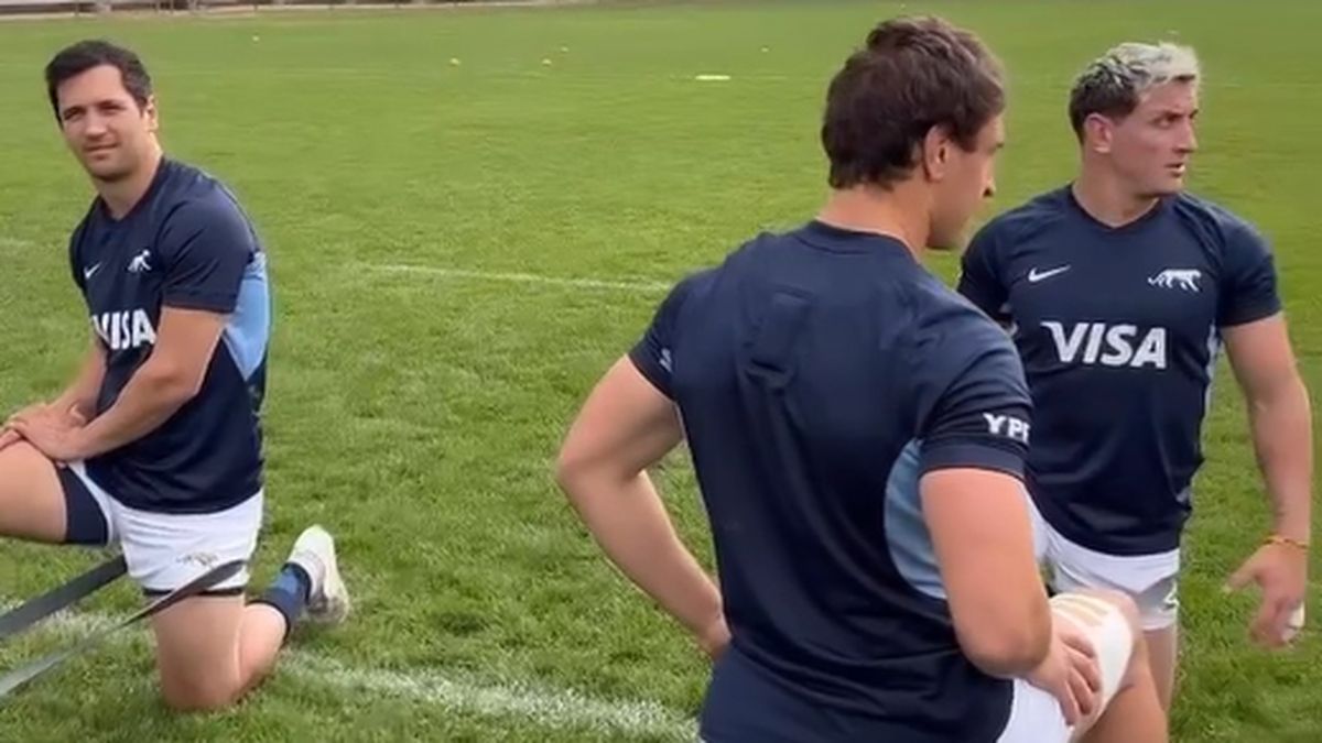 Los Pumas se entrenaron este lunes por la mañana en Los Tordos.