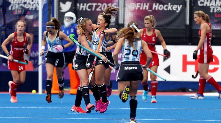 Las Leonas empataron con Inglaterra en el inicio del Champions Trophy