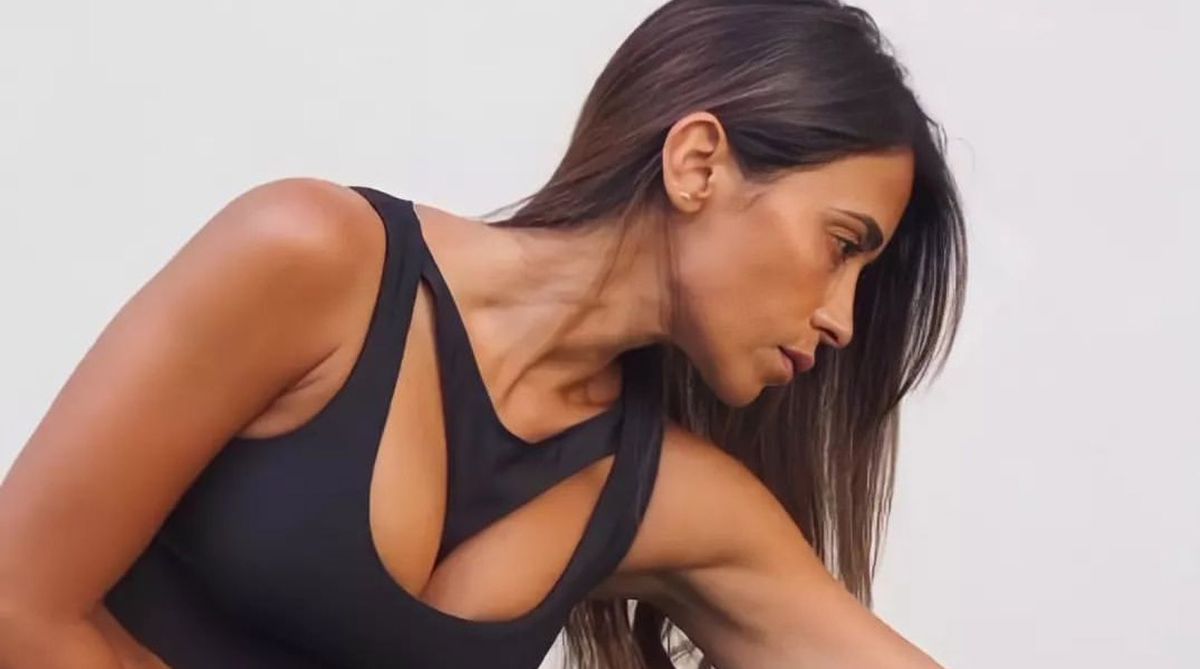 Antonela Roccuzzo irrumpió las redes con explosiva foto en el gym