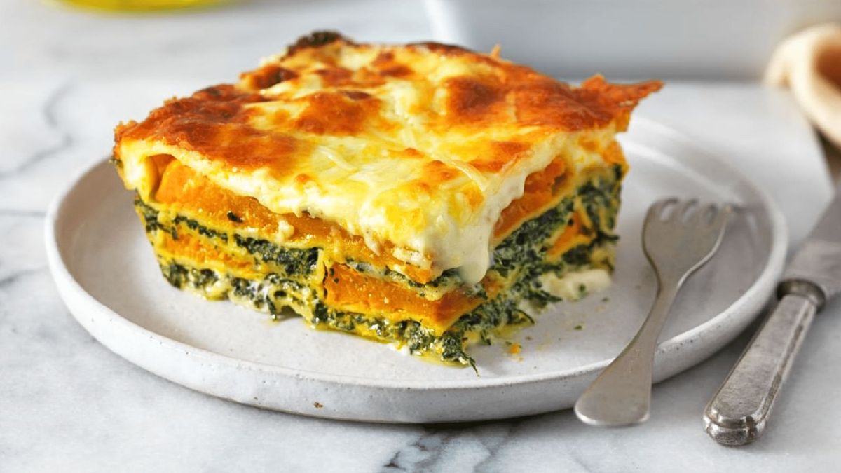 Receta de la lasaña de calabaza. Foto: gentileza 7diasdesabor.