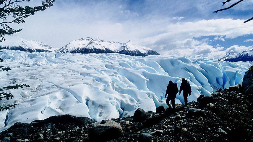 Los glaciares, una triste excepción entre las imágenes de la naturaleza reviviendo por el aislamiento de los humanos
