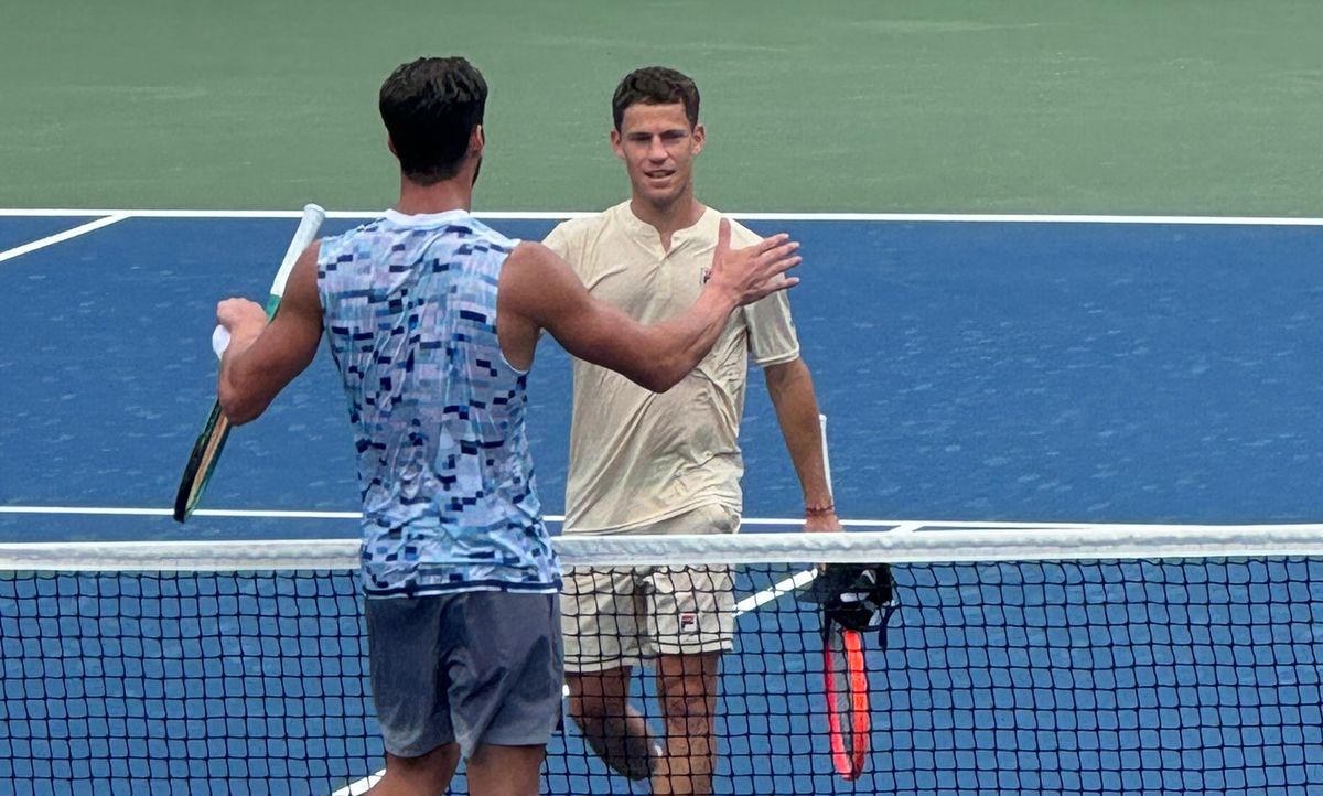 Schwartzman batió al italiano Pellegrino.