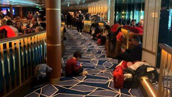 Coronavirus en un crucero: los primeros análisis a la pasajera dieron negativo