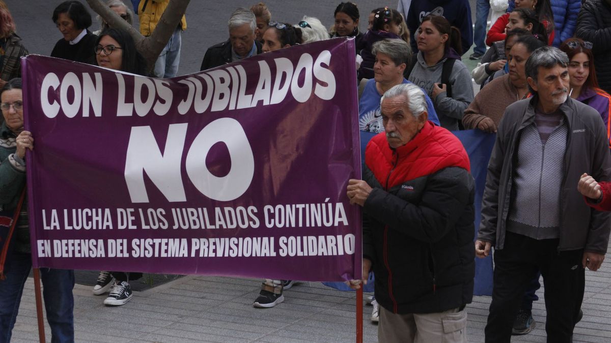 Con los jubilados no