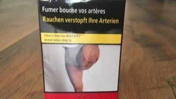 Le amputaron la pierna tras un tiroteo y encontró su foto en los paquetes de cigarrillos