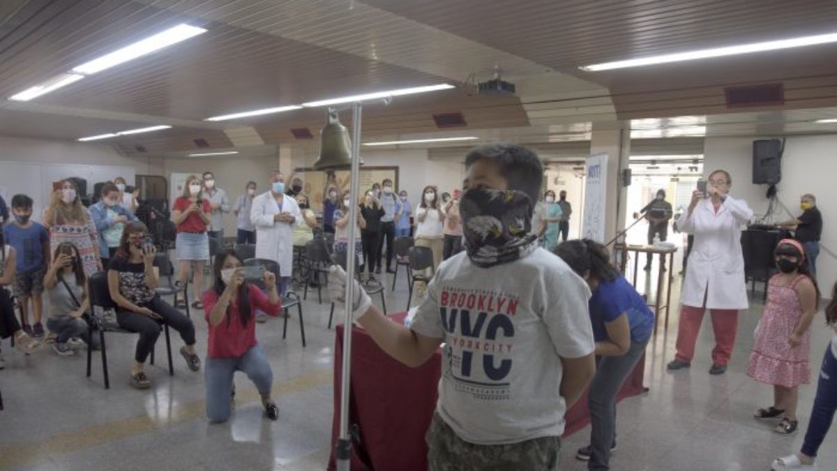 Seis chicos del Notti sanaron de cáncer y celebraron el alta