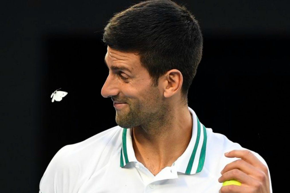 Novak Djokovic nunca perdió una final en el Abierto de Australia.