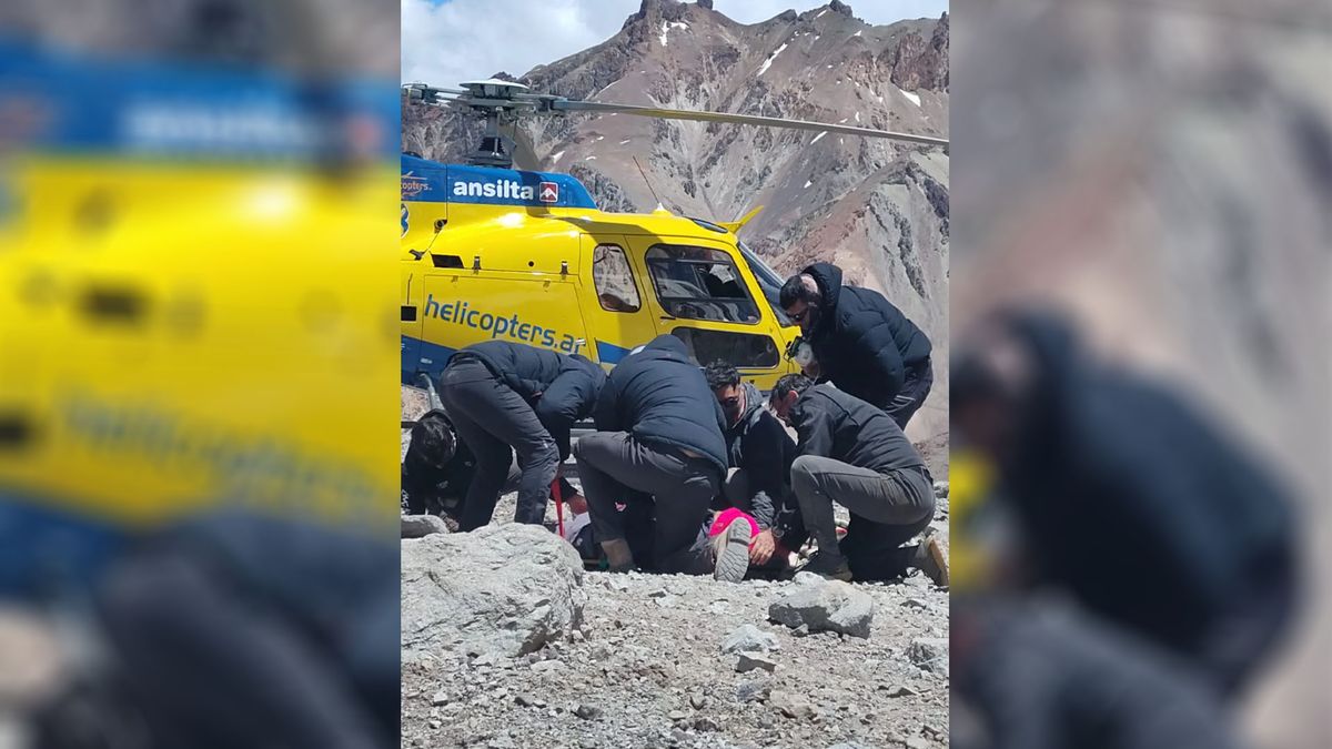 Gallardo fue el primer evacuado de Aconcagua luego de descompensarse en el campamento Plaza de Mulas. Gallardo fue el primer evacuado de Aconcagua luego de descompensarse en el campamento Plaza de Mulas.