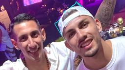 Ángel Di María y Leandro Paredes.