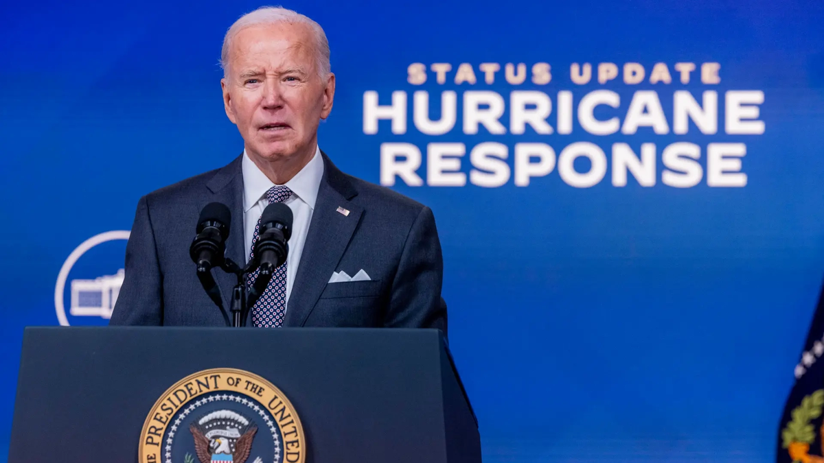 Joe Biden, el presidente de Estados Unidos, anunció una ayuda de más de 600 millones de dólares para Florida. Crédito: EFE/EPA/Shawn Thew/Pool. Joe Biden, el presidente de Estados Unidos, anunció una ayuda de más de 600 millones de dólares para Florida. Crédito: EFE/EPA/Shawn Thew/Pool.
