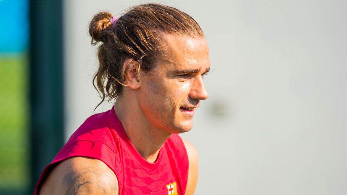 Griezmann asegur&oacute; marcharse triste del Barcelona.