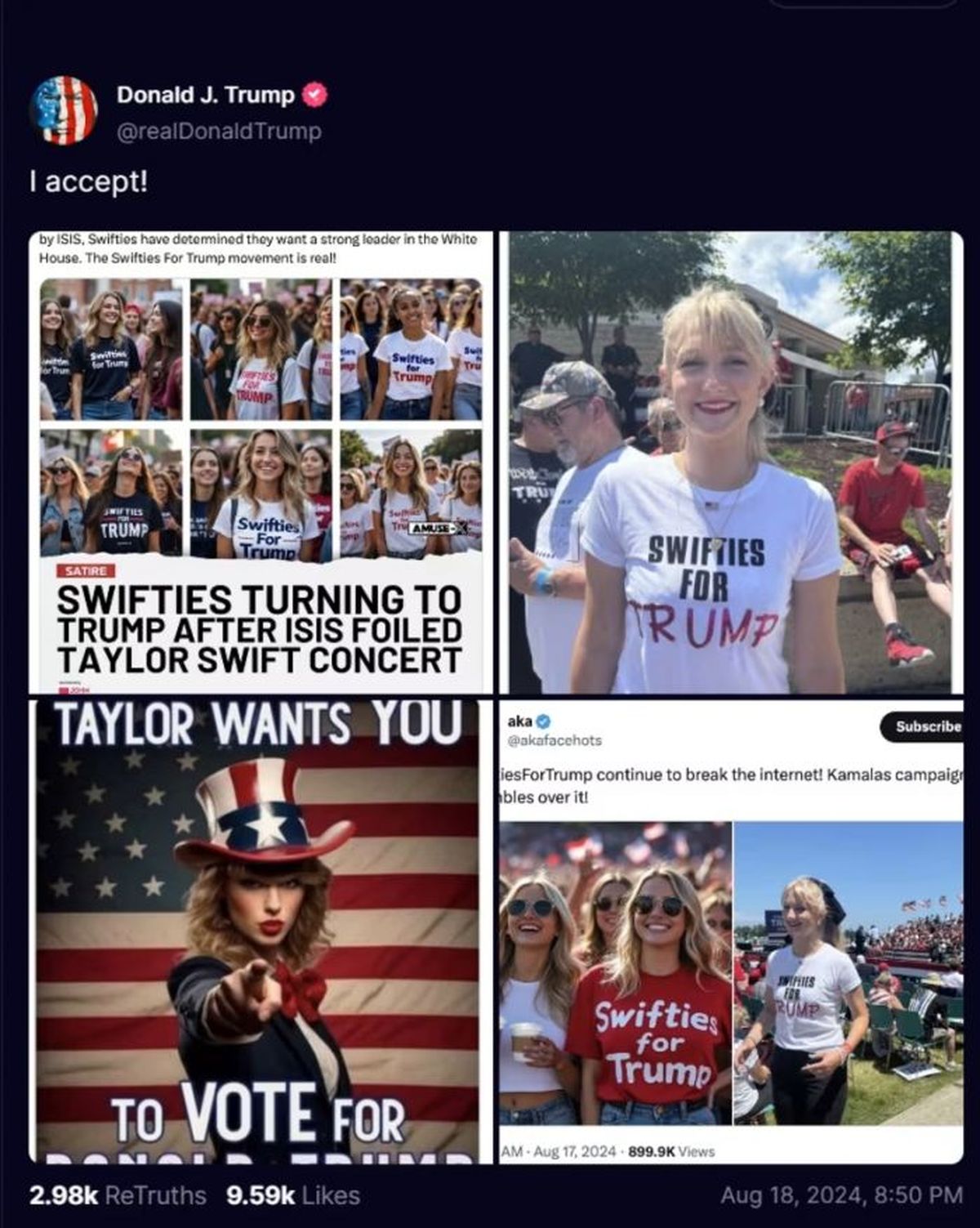 Se ha realizado una gran cantidad de posteos considerados "deepfake". Se ha realizado una gran cantidad de posteos considerados "deepfake".