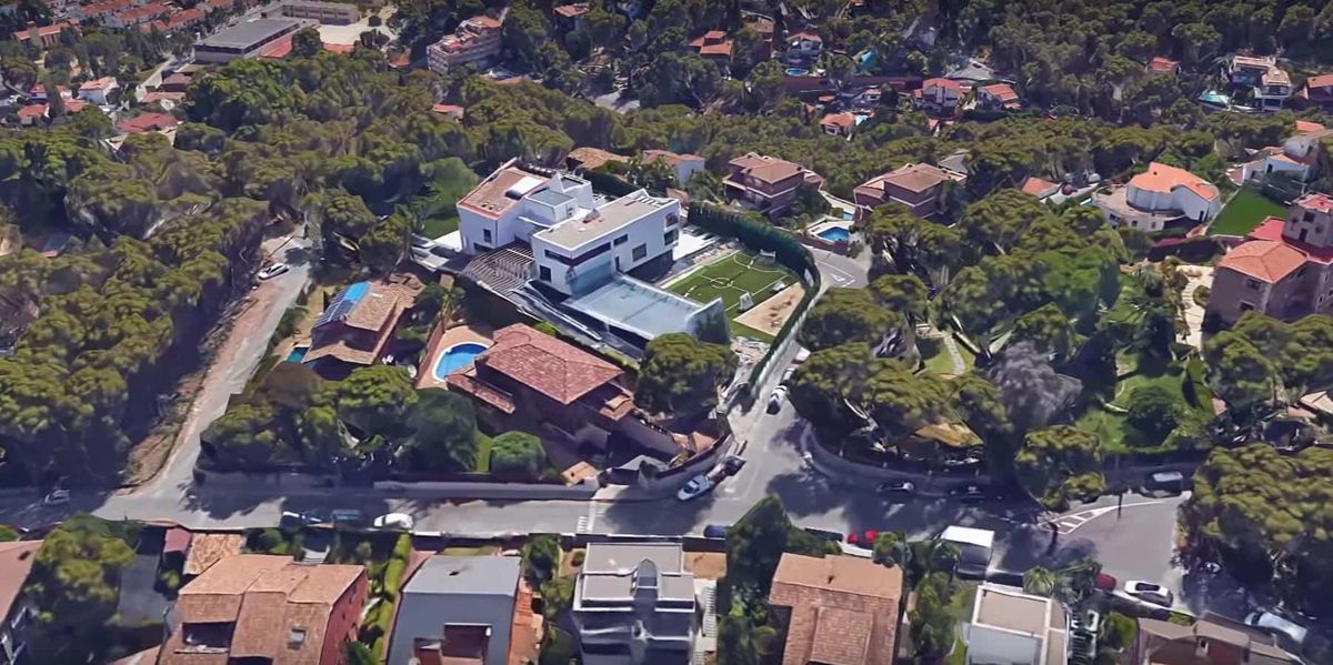 Así era la gran mansión que Lionel Messi tenía en Barcelona Así era la gran mansión que Lionel Messi tenía en Barcelona