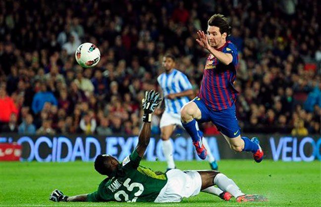 El Barcelona y Messi hicieron lo suyo: 4 a 1 al Málaga con hat trick de La Pulga