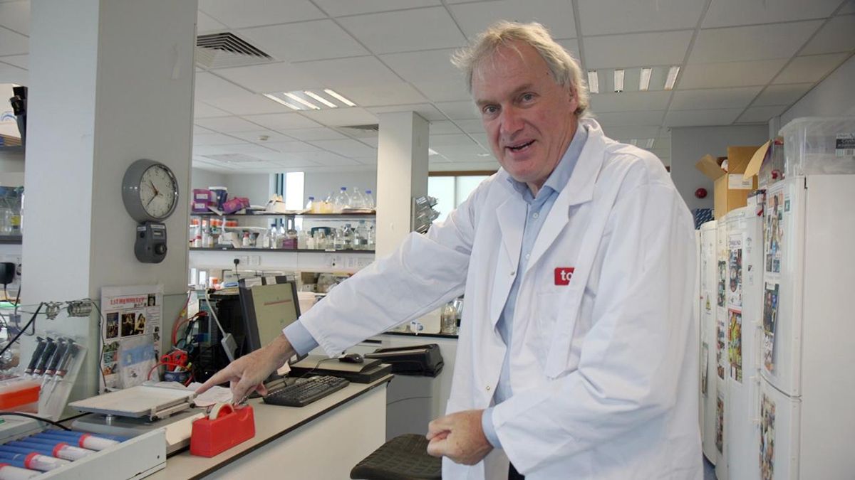 Luke ONeill, el científico optimista con respecto al fin de la pandemia.&nbsp;